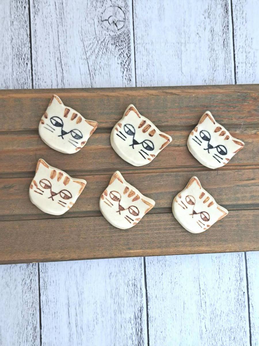 AKANE's Pottery ねこの箸置き