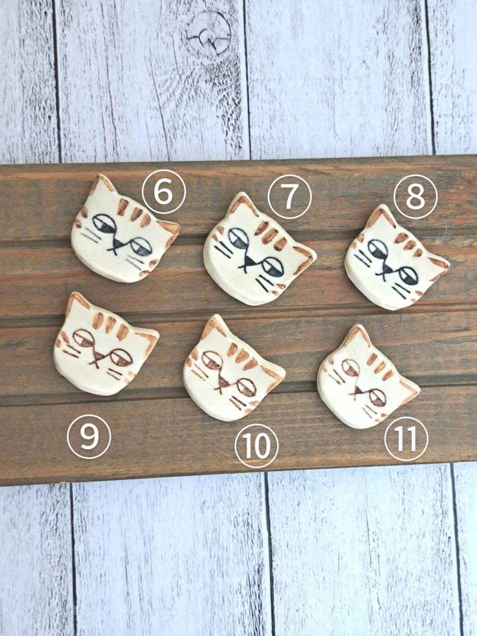 AKANE's Pottery ねこの箸置き