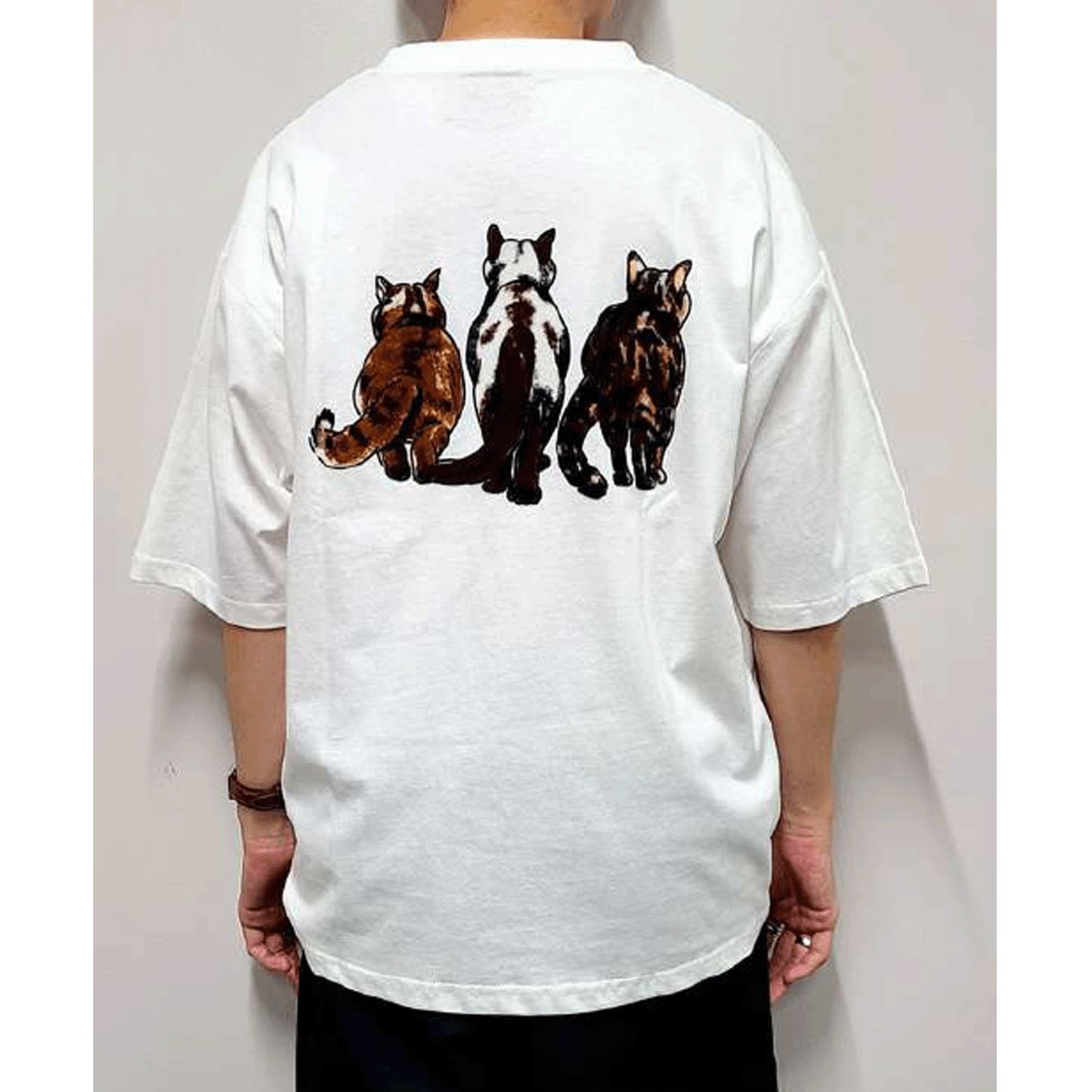 CORISCO Animal Village ネコフロッキーTシャツ
