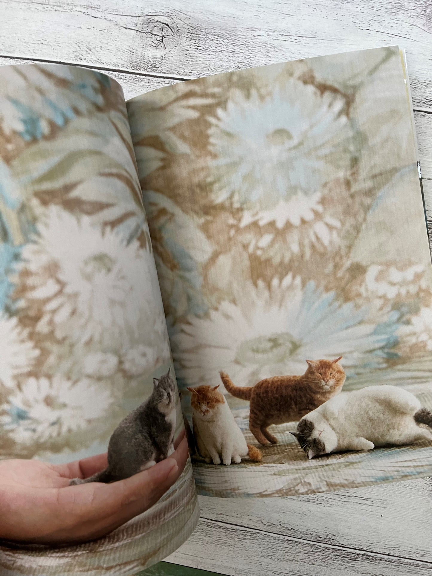 MEBARU 「羊毛フェルトで作る てのり猫」