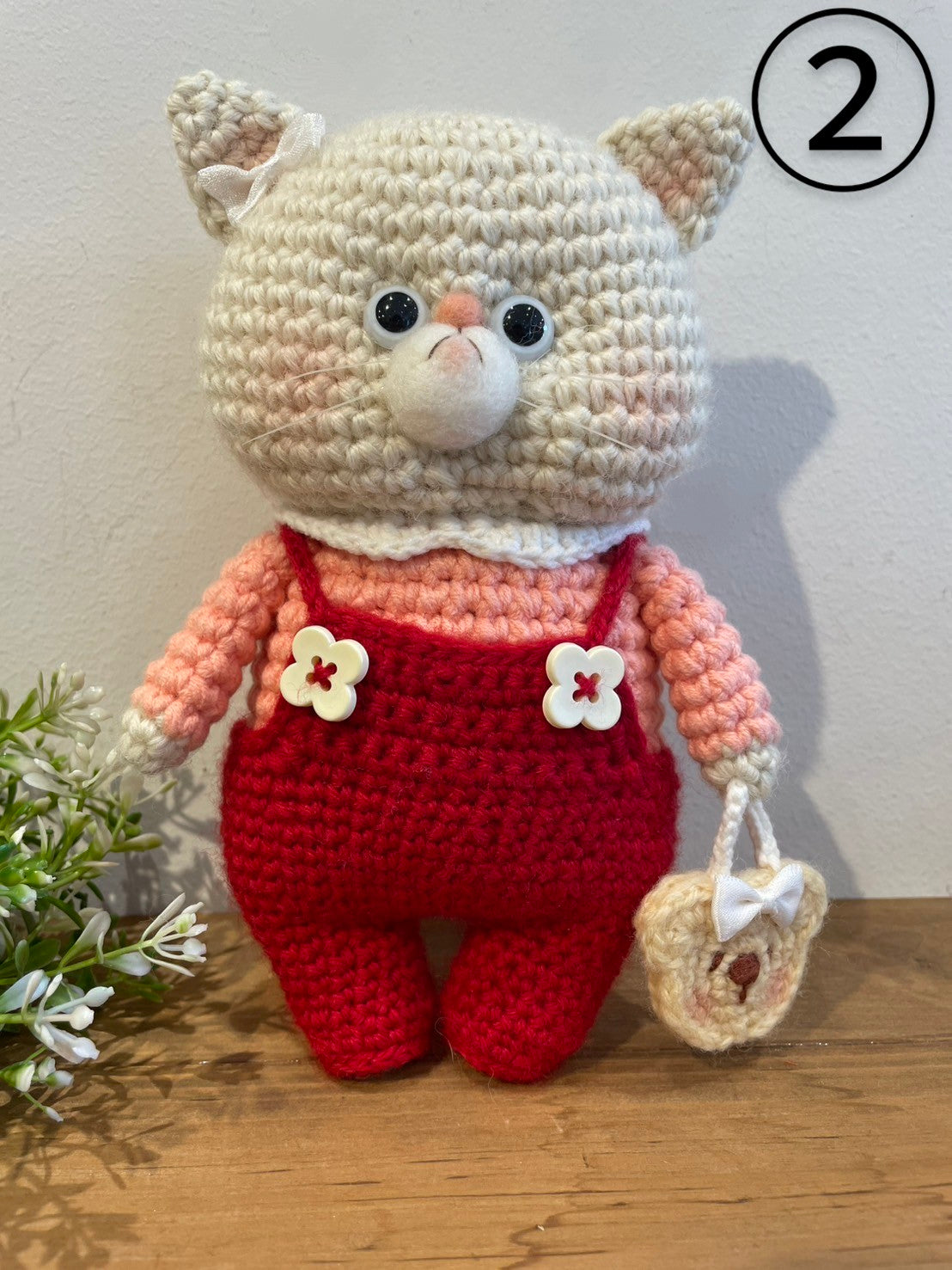 【Aroma-ma作品お一人様1匹まで】Aroma-ma あみぐるみ 6,600円税込