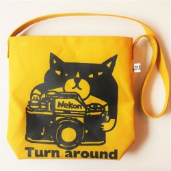 ★ TETSUO 鉄男 ★「猫とカメラ」ショルダーバッグ(4色) 国分寺店
