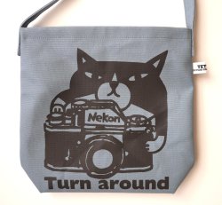 ★ TETSUO 鉄男 ★「猫とカメラ」ショルダーバッグ(4色) 国分寺店