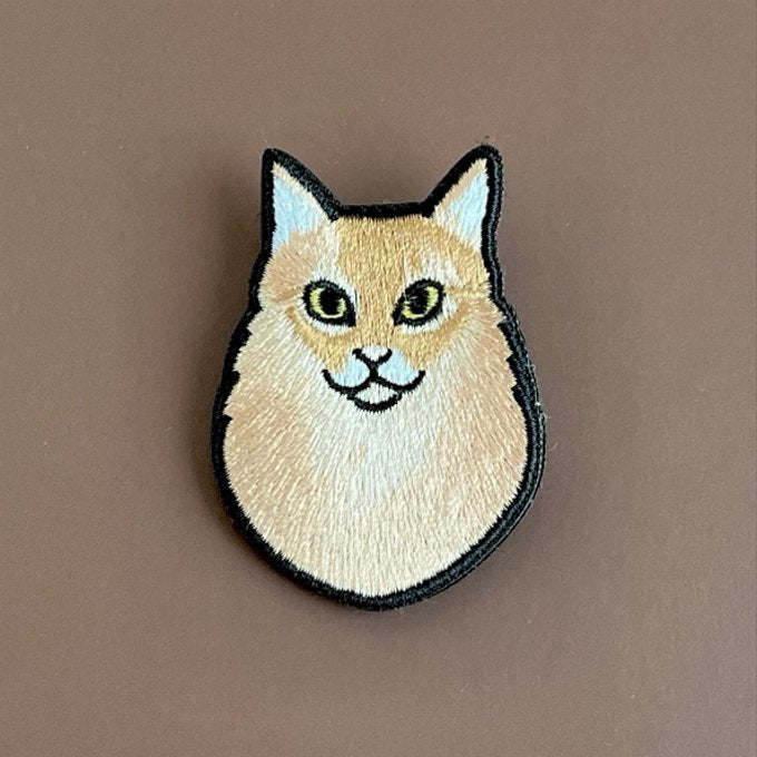 ★Kitty by maltamarie 刺繍ブローチ【全10種】