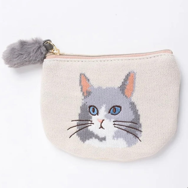 CAT CHARITY半円ポーチ【全8柄】