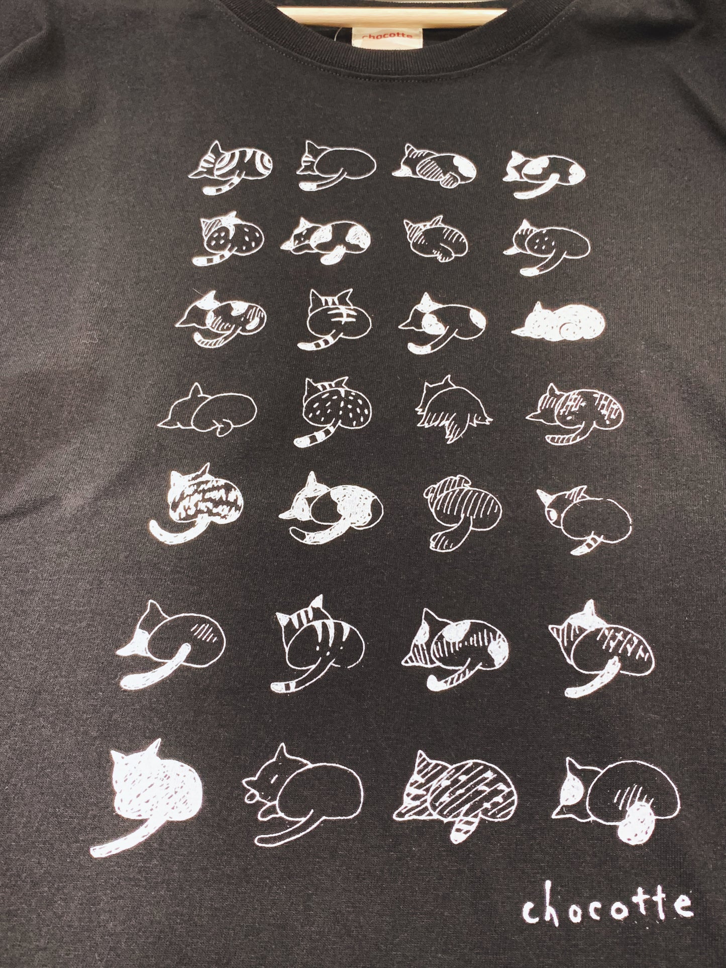 chocotte ねこのおしりビッグシルエットTシャツ 国分寺店