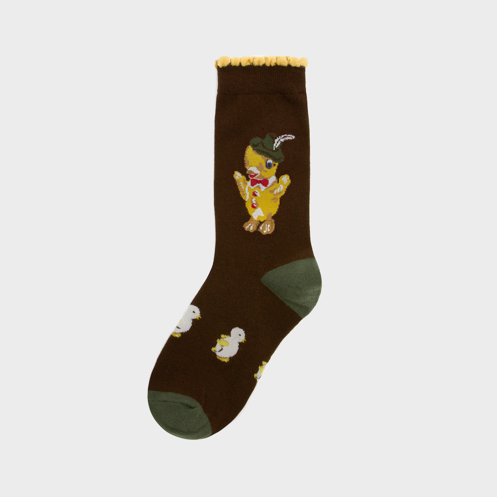 ナタリーレテ ソックス duck with hat