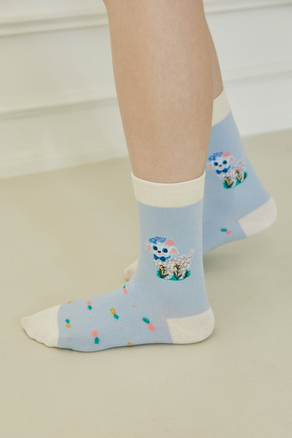 ナタリーレテ ソックス blue the sheep