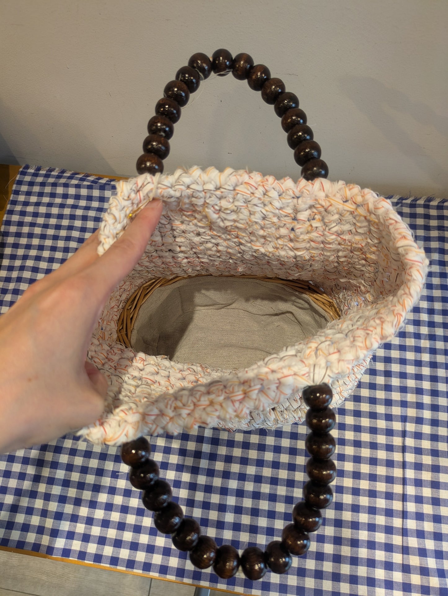 petitmapleleaf バンザイ猫 Basketbag