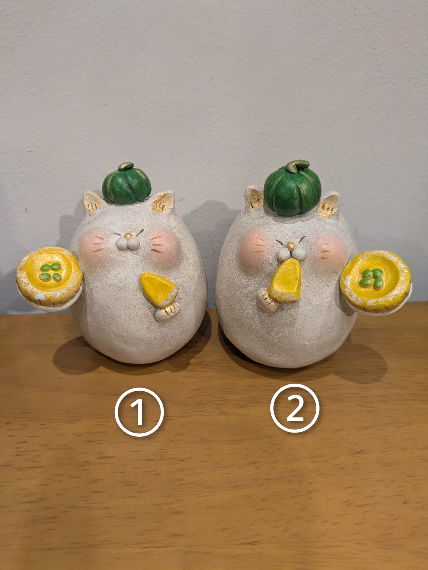 にゃん家の団欒 パンプキンタルト大