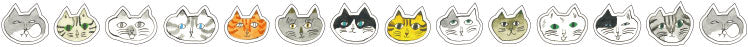 トラネコボンボン シールロール18㎜(Cat)