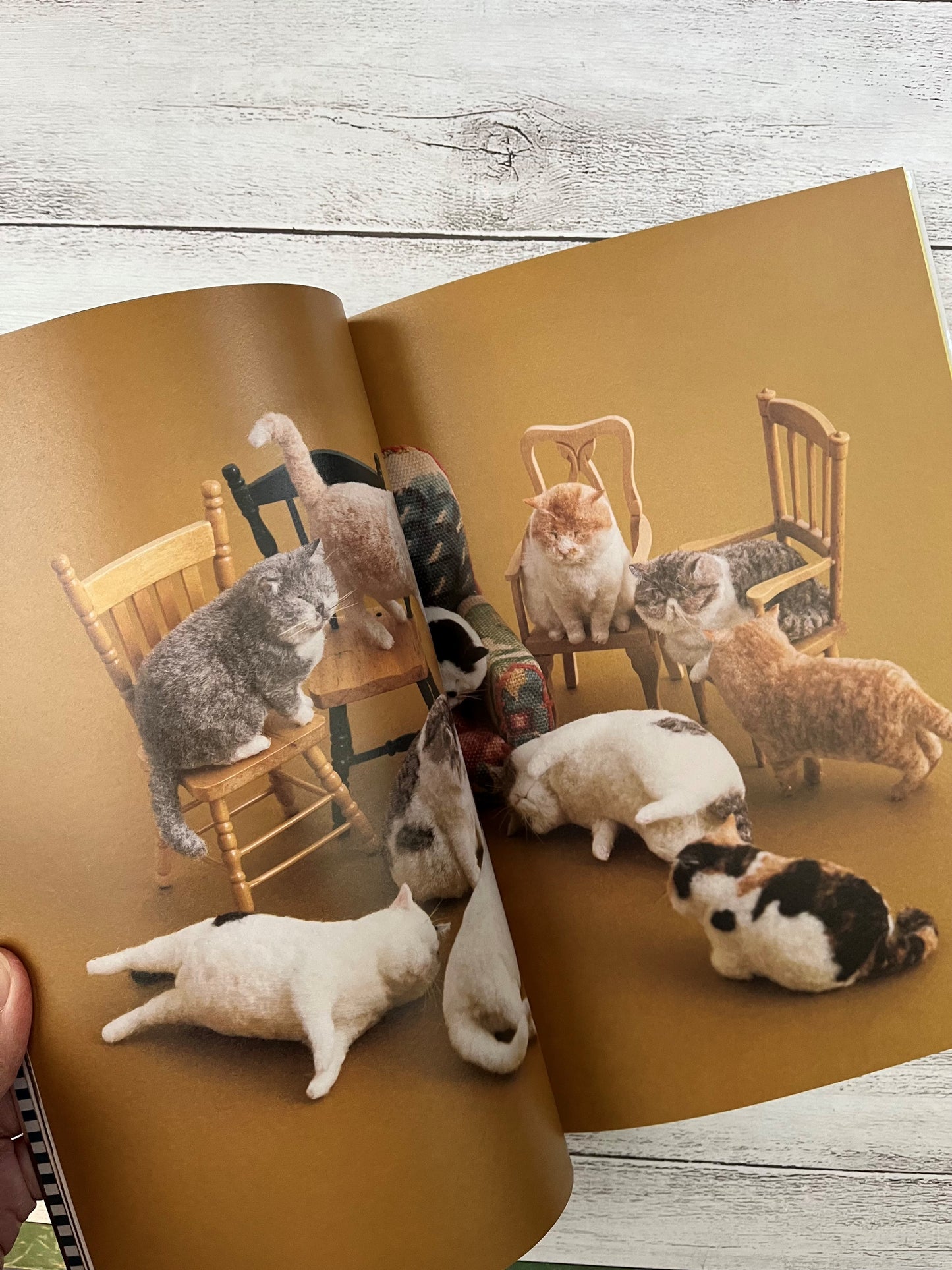 MEBARU 「羊毛フェルトで作る てのり猫」