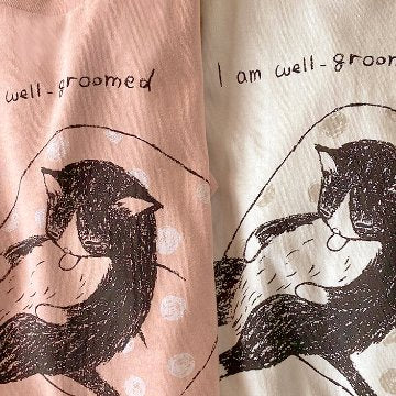 chocotte グルーミングねこ Tシャツ 国分寺店