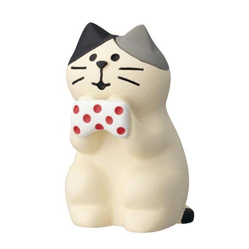 concombre まったり湯ゴシゴシ猫 白黒