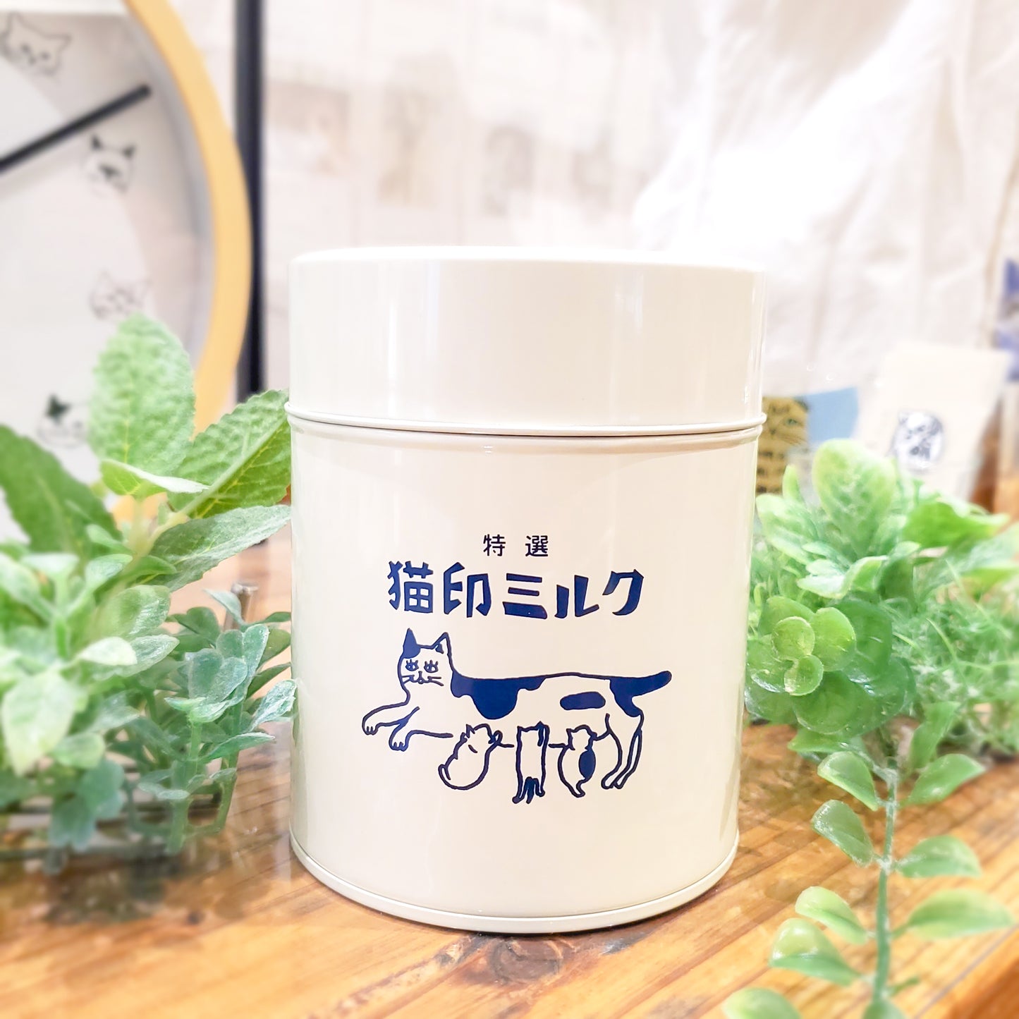猫印ミルク キャニスター