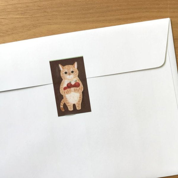 絵本の中のねこ マスキングテープ【全2種】