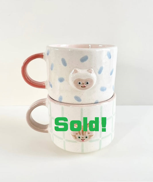 【おひと家族さま2点まで】白石チエ コーヒーカップ
