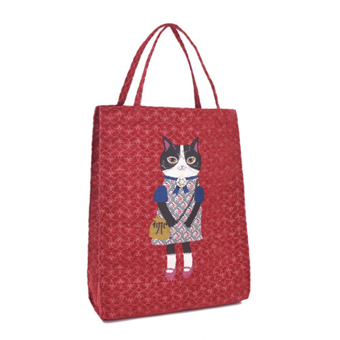 パーラーすずらん堂 シェニールジャガード スクエアトート