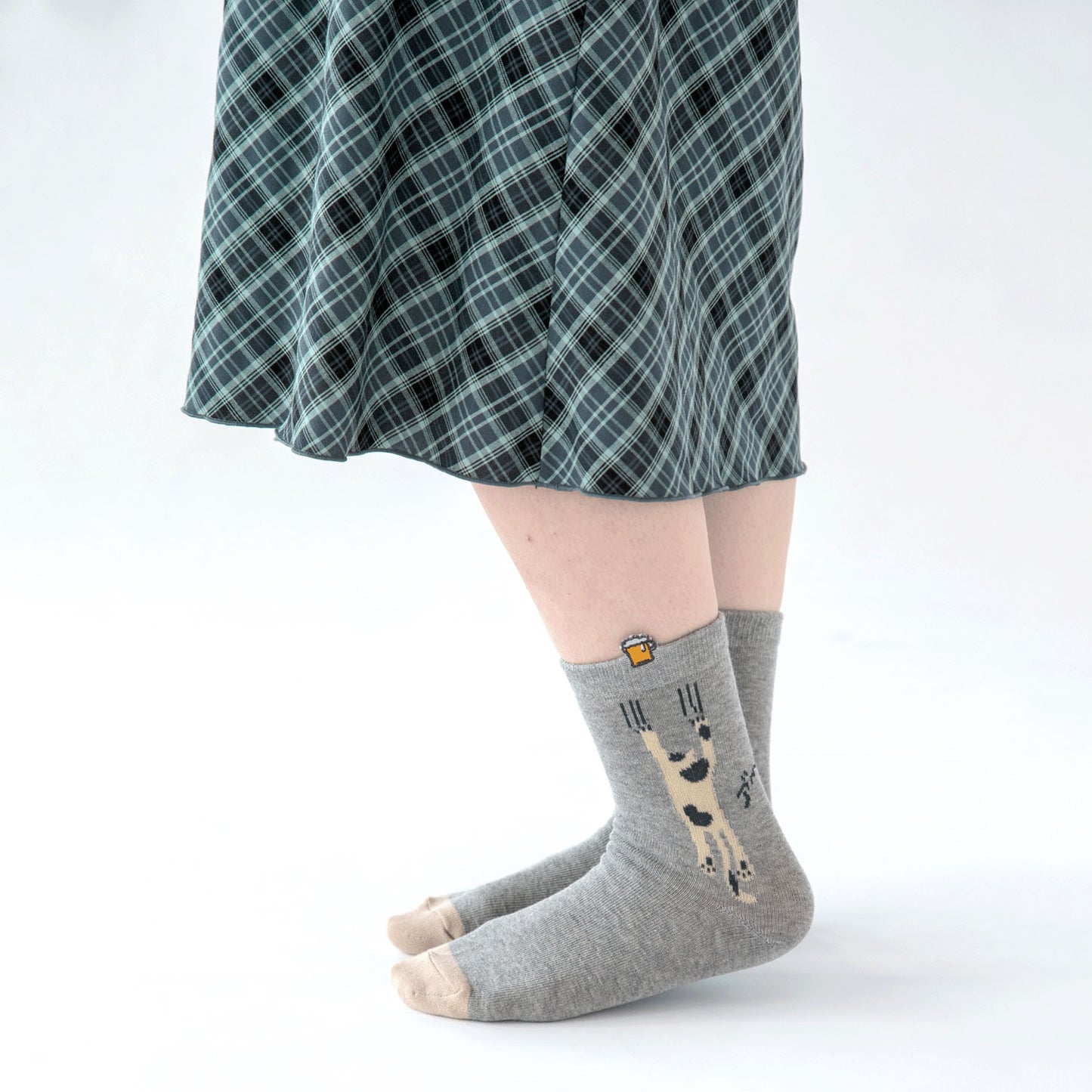 Kusetsuyo  くせ強 2P ソックス ネコの巻