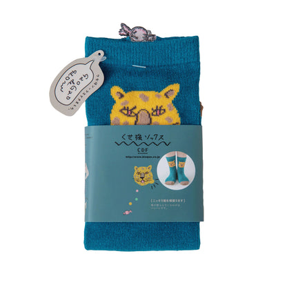 Kusetsuyo  くせ強 2P ソックス ネコの巻