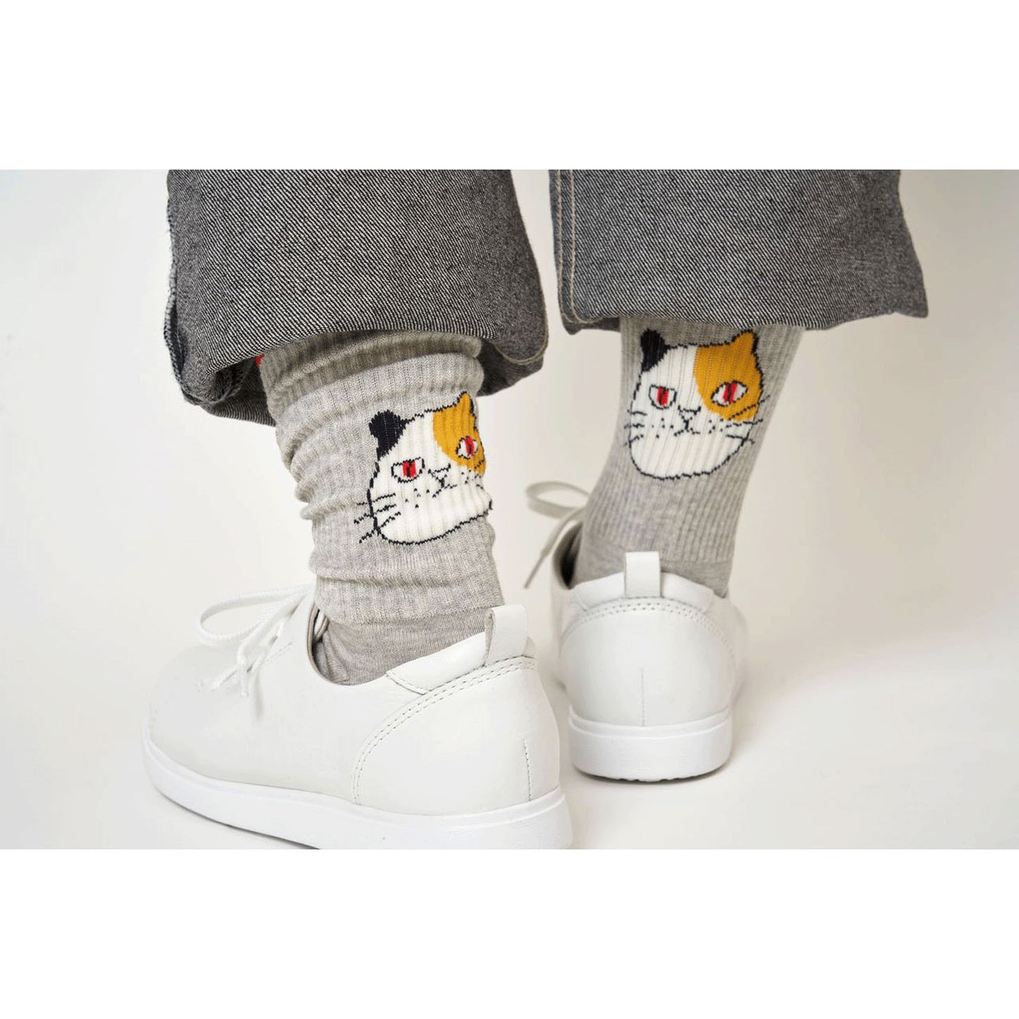 FromF miau 靴下 わたしとぼく