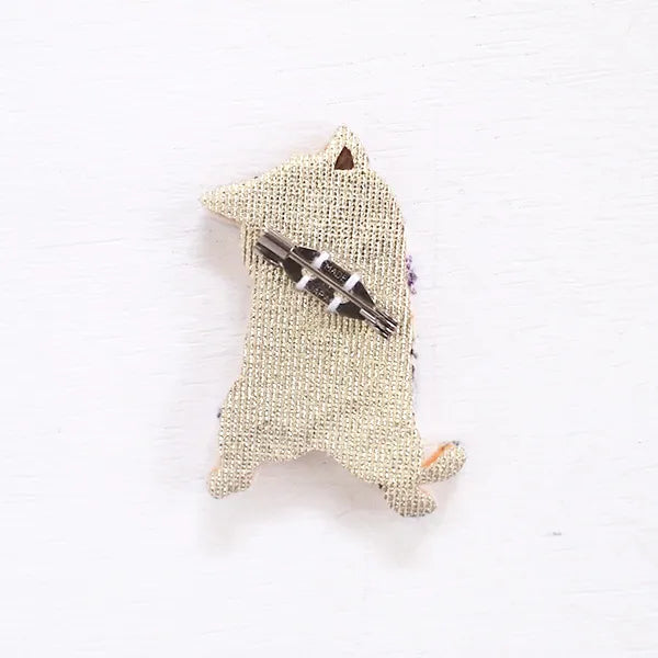 ポケファス 刺繍ブローチ