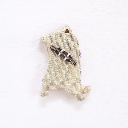 ポケファス 刺繍ブローチ