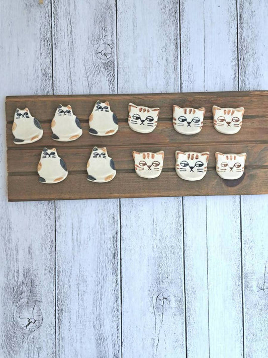 AKANE's Pottery ねこの箸置き