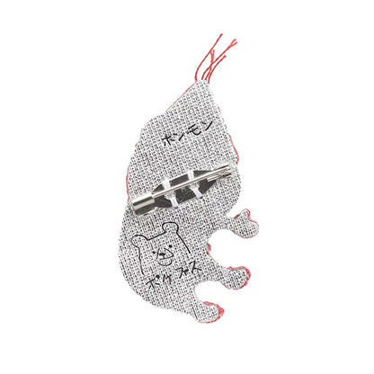 ポケファス 刺繍ブローチ