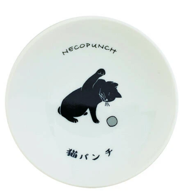 猫との生活日常豆皿