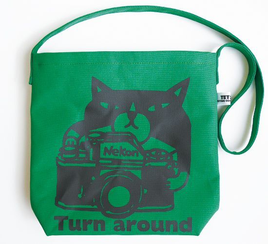 ★ TETSUO 鉄男 ★「猫とカメラ」ショルダーバッグ(4色) 国分寺店