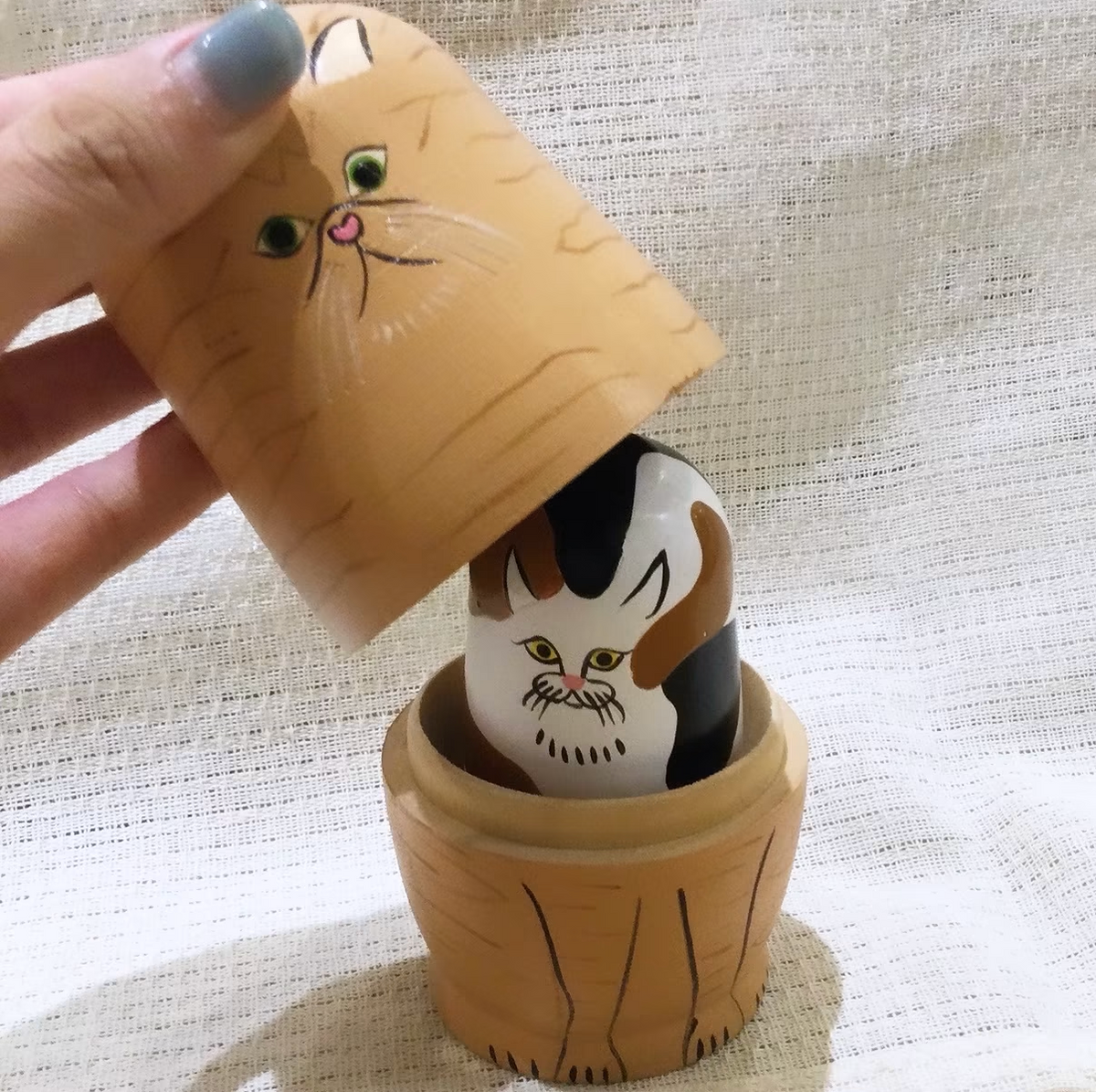 マトリョーシカ 猫 【ねこのお正月・ねこのクリスマス・ナインマーケ・ねこLOVER】
