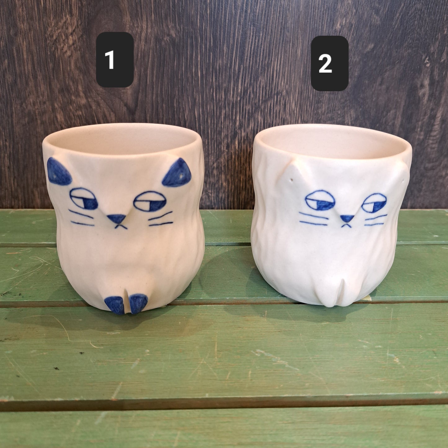 AKANE's Pottery ねこのカップ