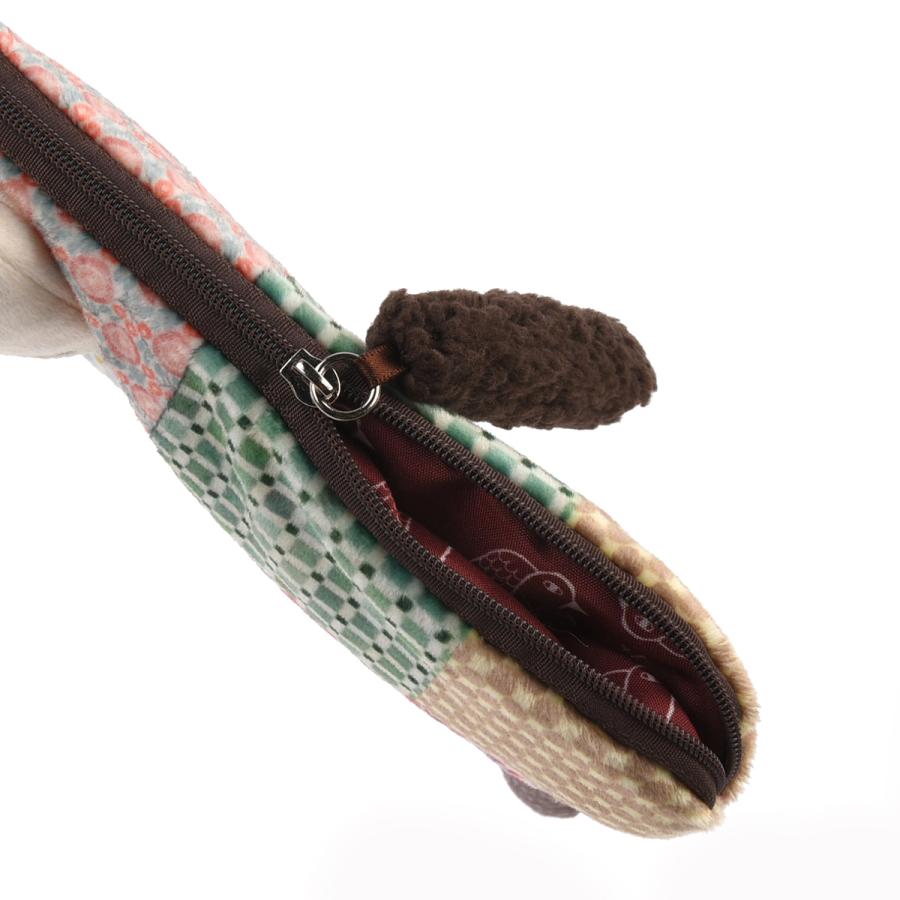 ごきげんようマチルダさん ダイカットポーチ【全2色】