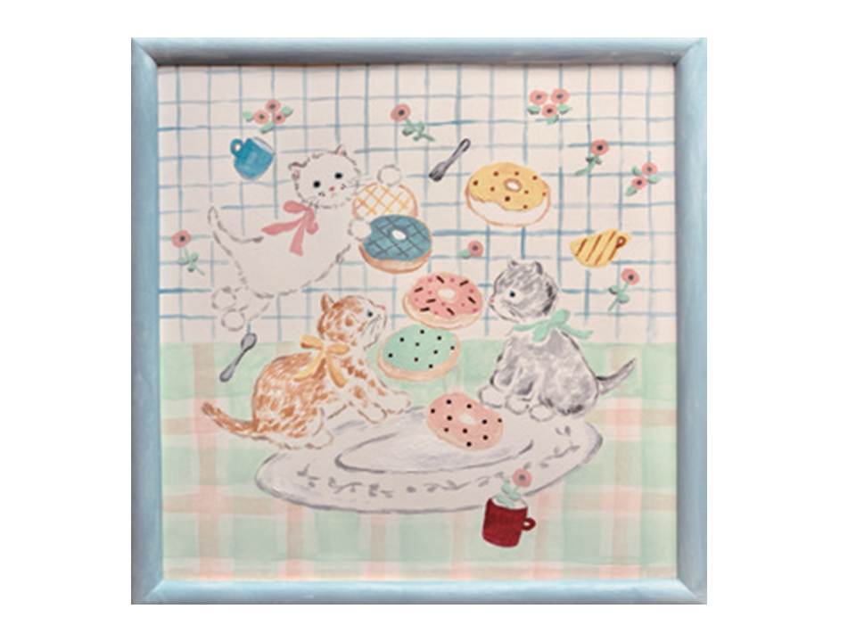 利光春華   額縁作品   大   ※一点もの