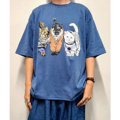CORISCO Animal Village ネコTシャツ 宇宙