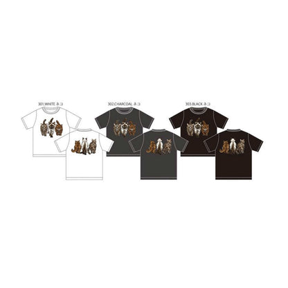 CORISCO Animal Village ネコフロッキーTシャツ