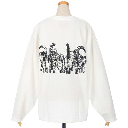 CORISCO Animal Village ネコ発泡プリントロンT