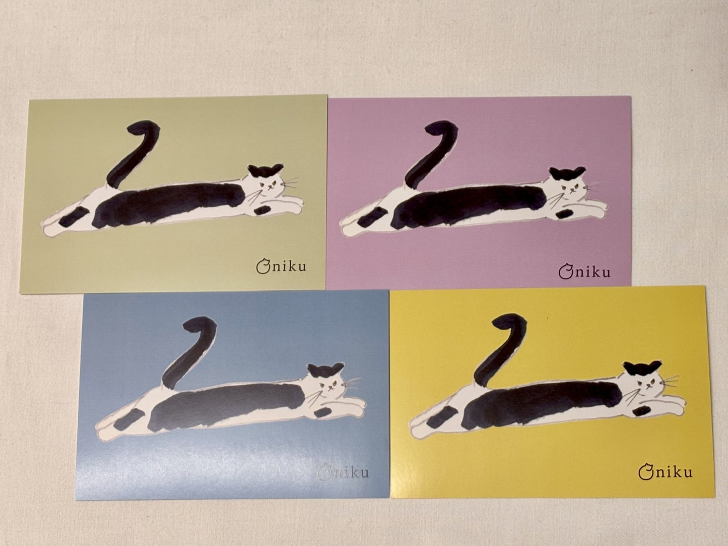 ★oniku ★ ポストカードセット 【4枚入り】