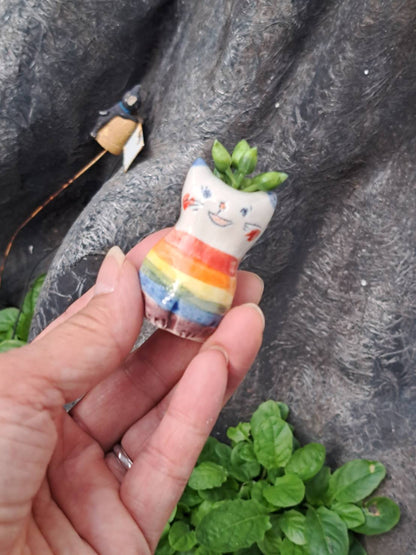 佐々木ヨーコ 猫花瓶 3,300