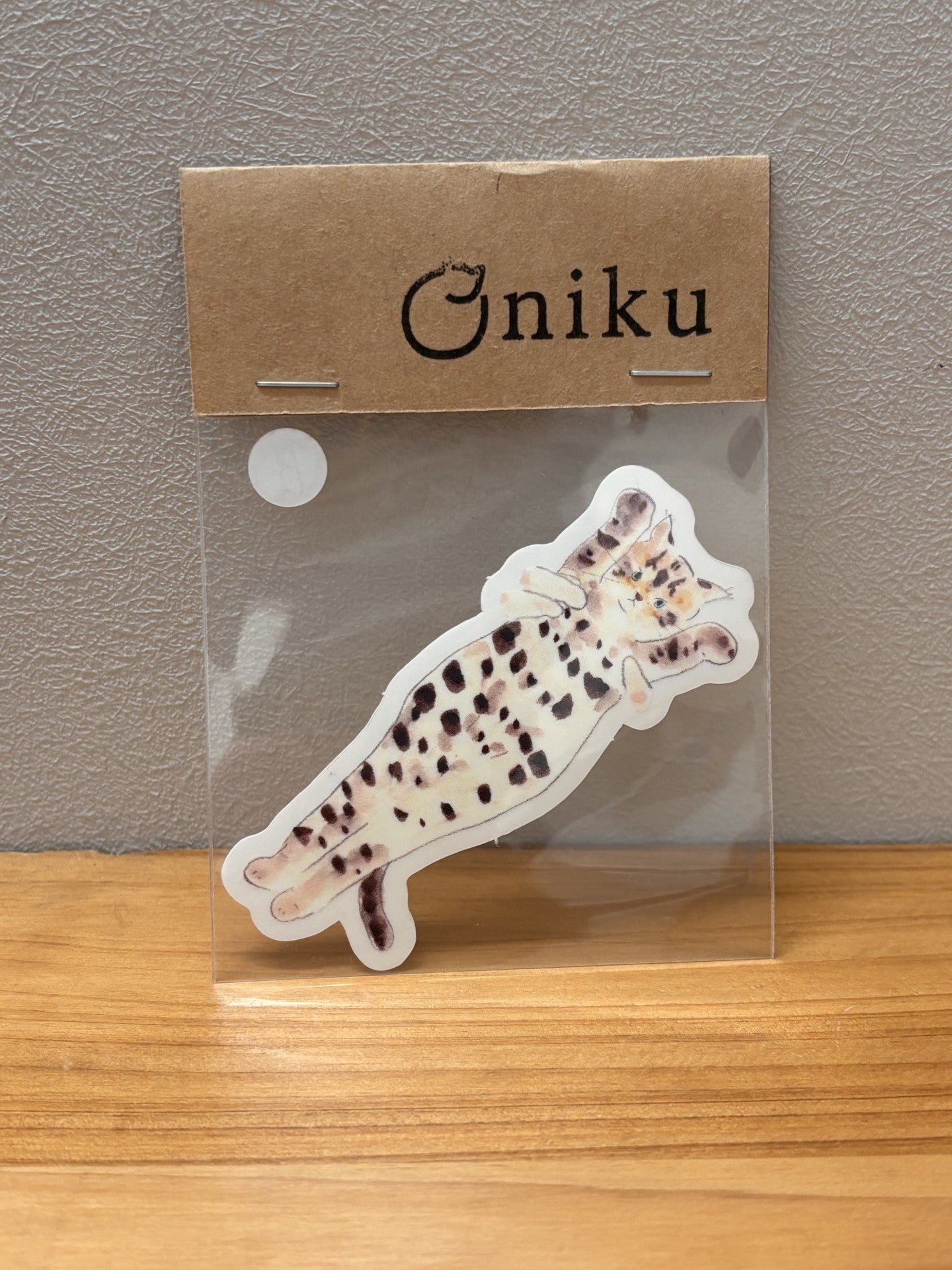 ★oniku ★ ダイカットステッカーB 【全5種】