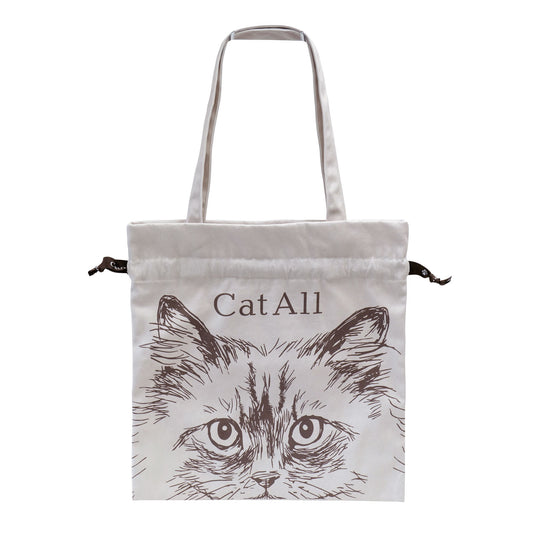 CatAll 巾着トートバッグ【全3色】