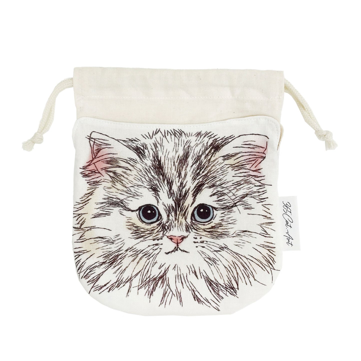 Cat．Art ねこ巾着 F
