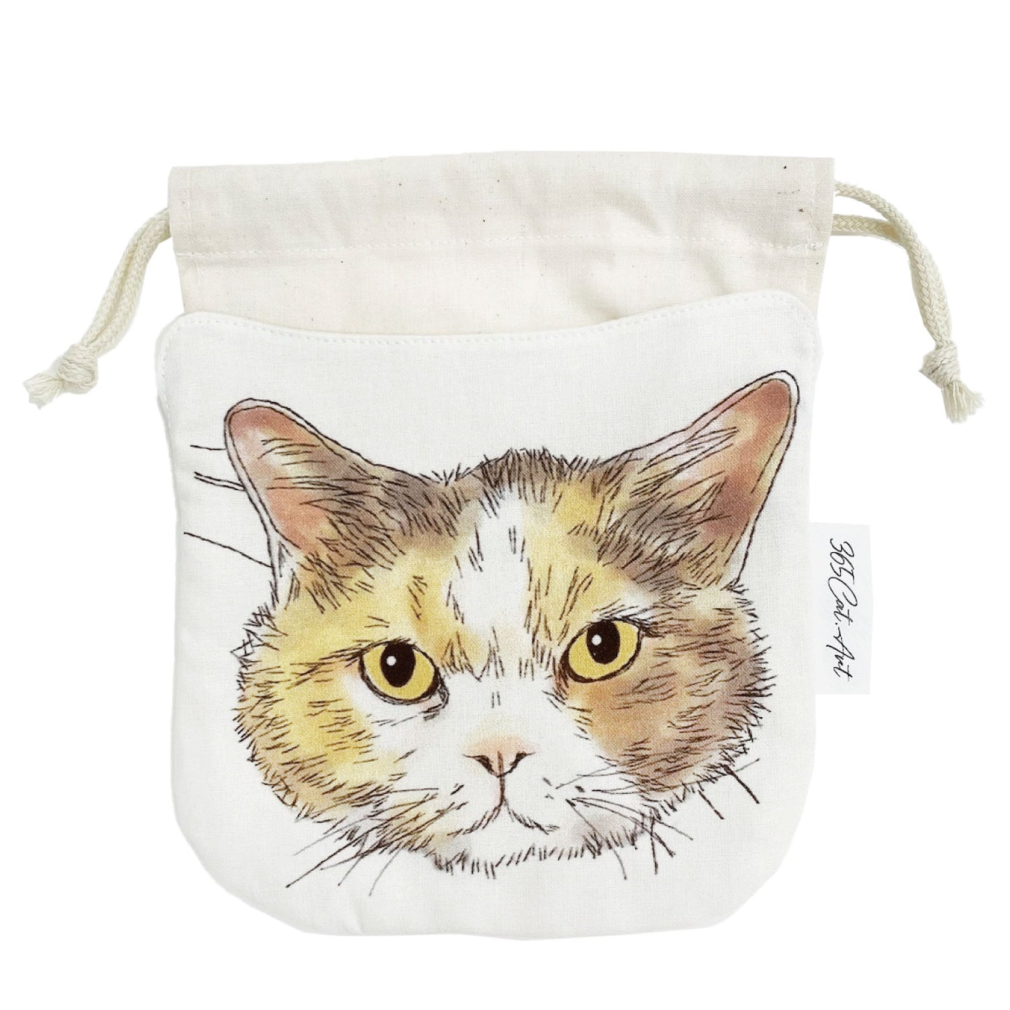 Cat．Art ねこ巾着 F