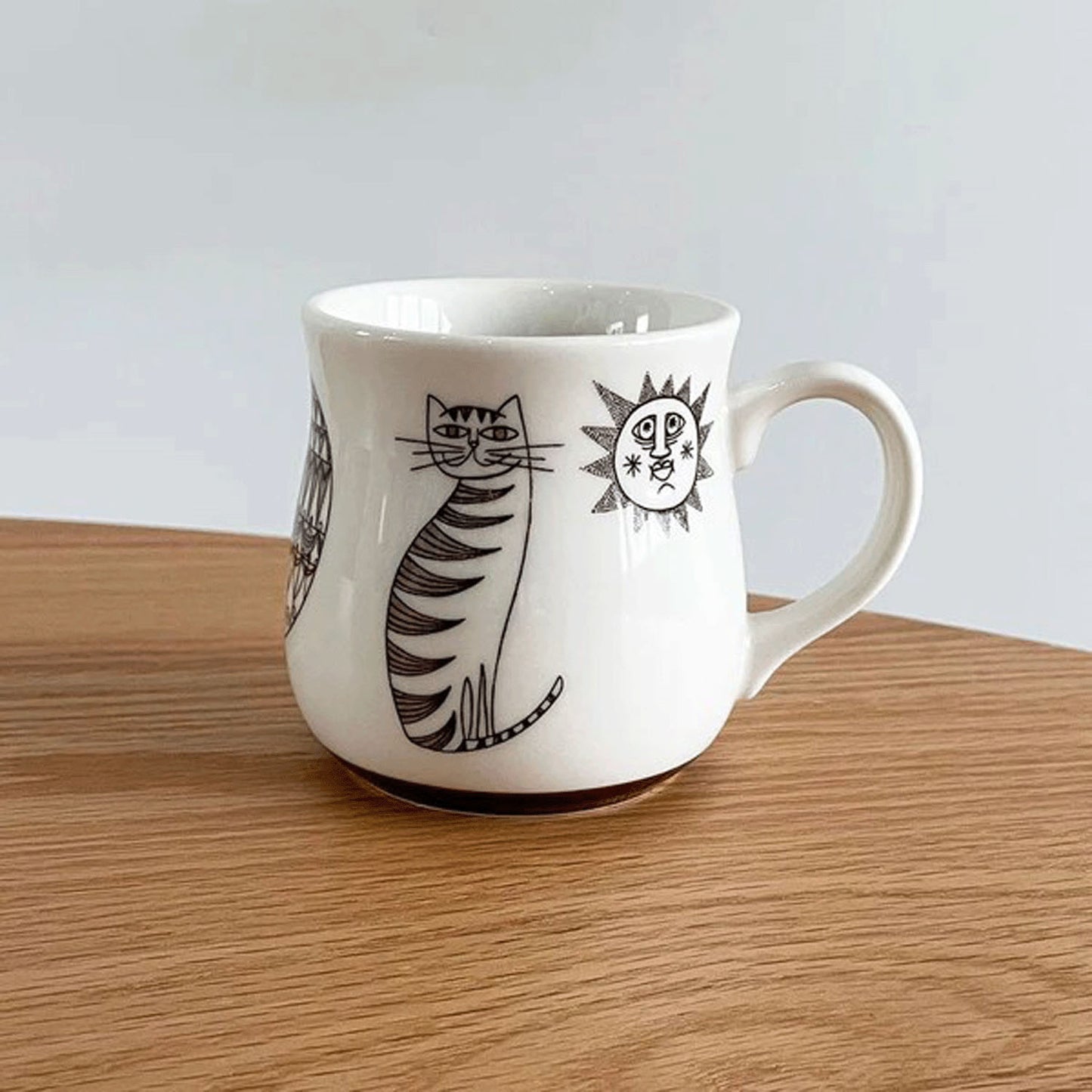 オールドカッパーマグカップ CAT