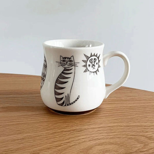 オールドカッパーマグカップ CAT