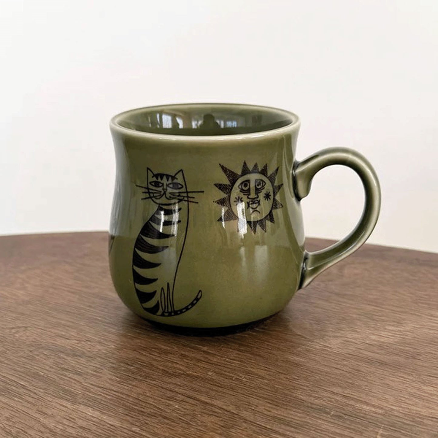 オールドカッパーマグカップ CAT