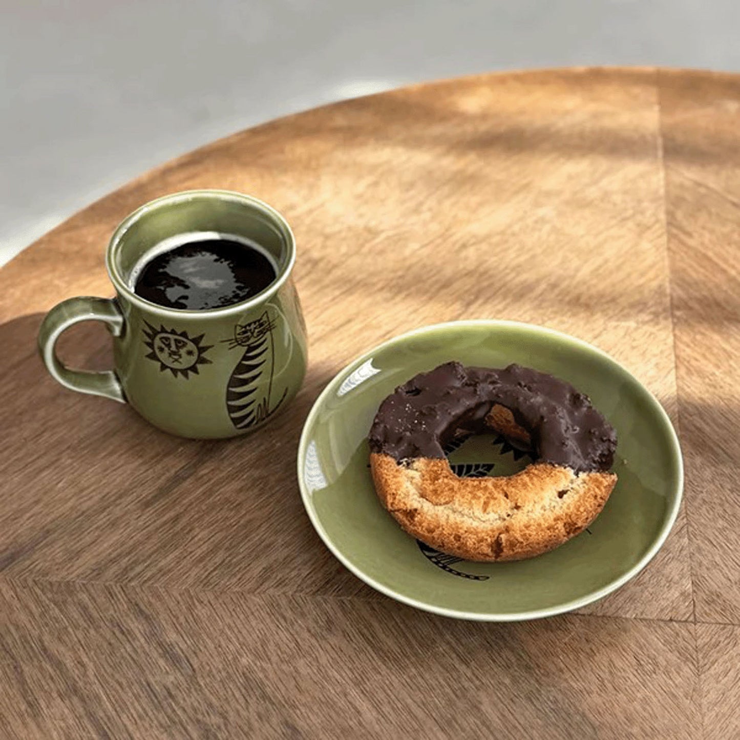 オールドカッパーマグカップ CAT