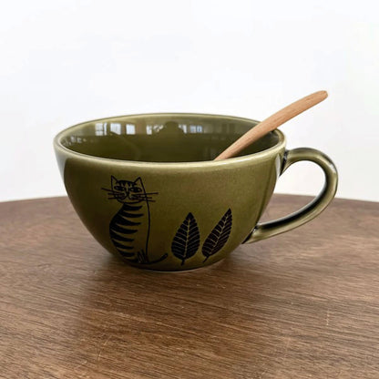 オールドカッパースープマグカップ CAT