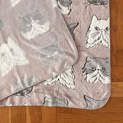 ファニーブランケットM CAT FACE